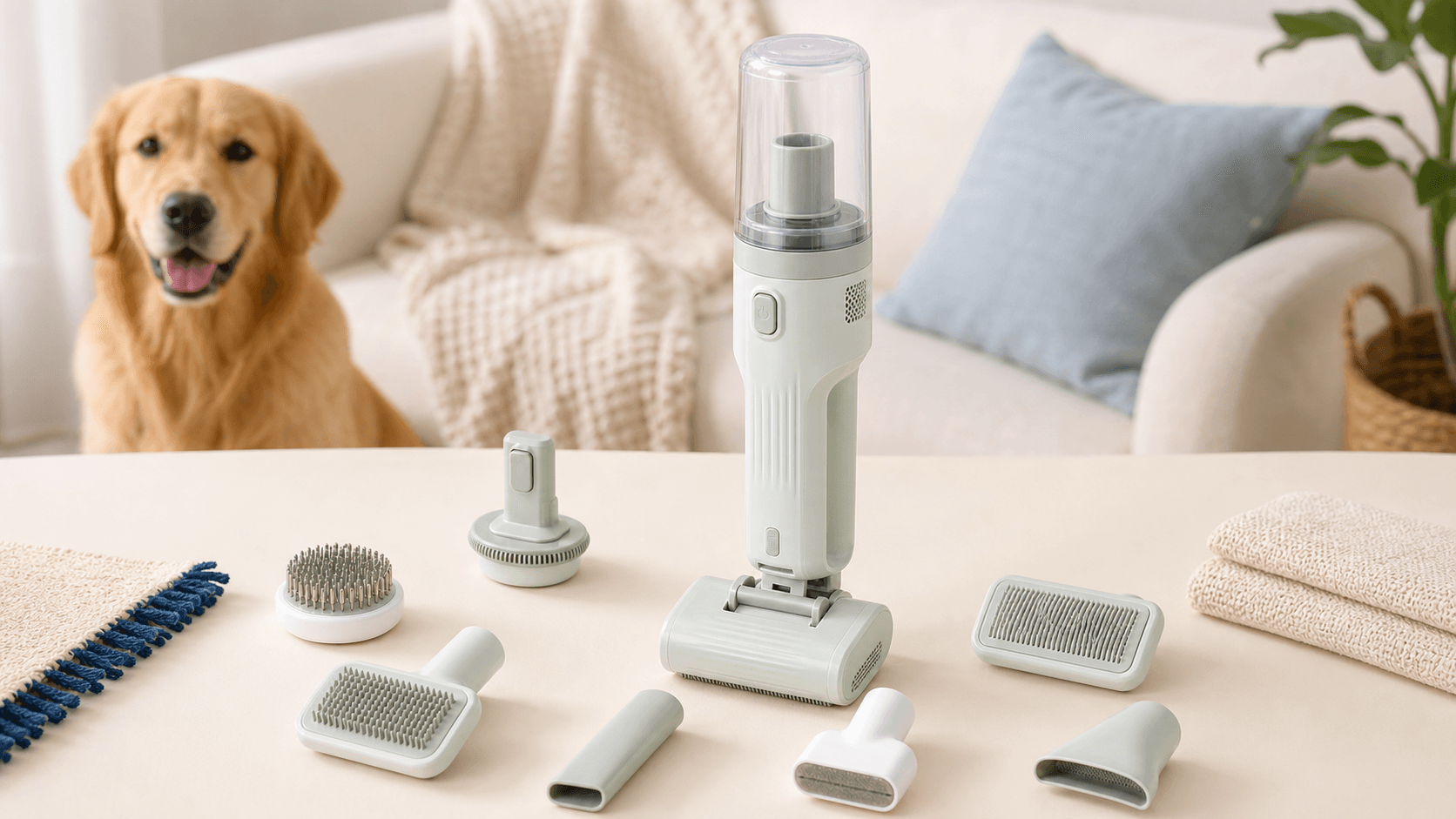 PawGlide Pro grooming kit with attachments